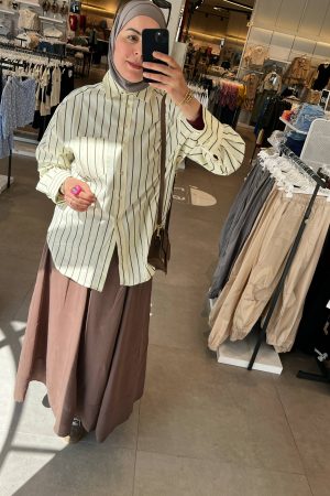 Jupe longue en mondal