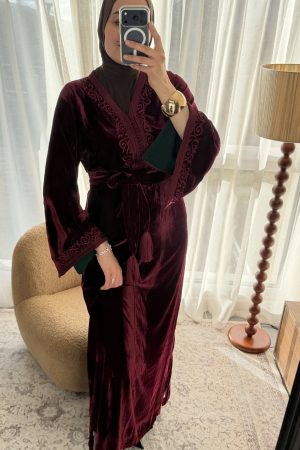 Caftan Marocain en velours