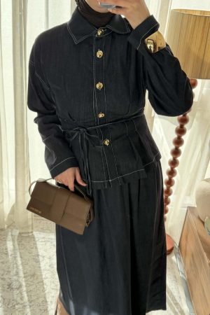 Ensemble jupe en jean